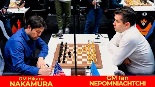 Ian Nepomniachtchi vs Hikaru Nakamura || FIDE Candidates 2024 - R13