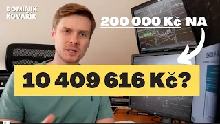 Jak otočit 200 000 Kč na 10 409 616 Kč? (složené úročení) - Nejdůležitější investiční princip