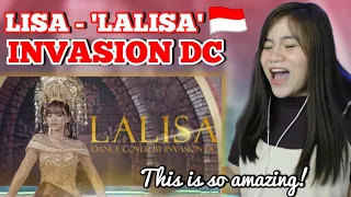 LISA - 'LALISA' DANCE COVER BY INVASION DC FROM INDONESIA I REACTION VIDEO