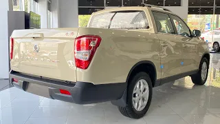 All New 2024 SsangYong MUSSO Grand 4x4 Pick-up | Gold Color