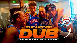 MEDIA DAY WITH THE OKC THUNDER!!