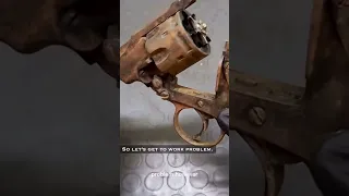 Webley mark restoration - gun restoration - soviet gun