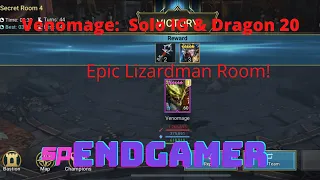 Raid Venomage build to solo Dragon 20 & Ice golem 20 no failed runs! Solo Epic Lizard room!