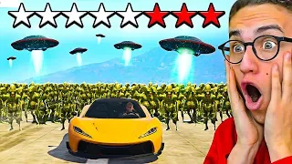 I TRIED TO ESCAPE A **8** STAR WANTED LEVEL in GTA 5!