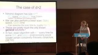 Approximate nearest neighbor search in high dimensions – Piotr Indyk – ICM2018