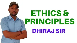 Ethics & Principles II B Sc Nursing 1st  II Foundations of Nursing II Deeraj Sir II