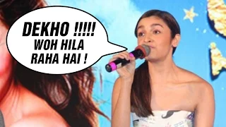 Shocking : Alia Bhatt CAUGHT Talking In DOUBLE MEANING