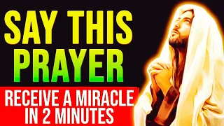 WATCH THIS NOW And Get Ready For A Miracle In 2 Minutes | Powerful Prayer For Financial Breakthrough