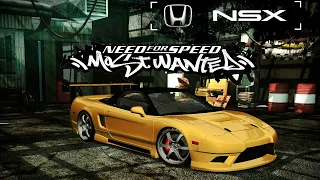 NFS Most Wanted / REDUX MOD 2023/ HONDA NSX TYPE R JUNKMAN TUNING/ 1080p60fps