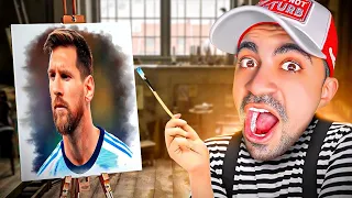 رسمت ميسي و بعت الرسمة بسعر 9,000,000$ - 2 Passepartout !! 😱🔥