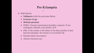Pre-Eclampsia - CRASH! Medical Review Series