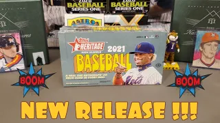NEW RELEASE!!! 2021 Topps Heritage High Number Hobby Box