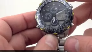 How to set Citizen Navihawk 1st Gen. Caliber C300 by Valencia Time Center