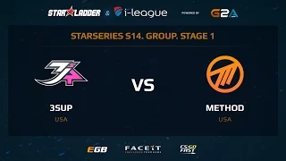 3sUP vs Method - Map 1 - Cache (SL i-League StarSeries XIV)