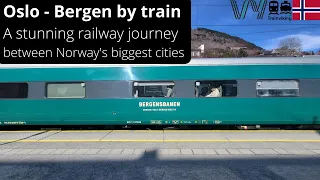 Oslo to Bergen, Norway by train along the stunning Bergensbana. A beautiful railway journey.