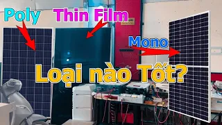 Công Nghệ Pin Mặt Trời Nào Tốt Nhất Và Phù Hợp Nhất Tại Việt Nam?