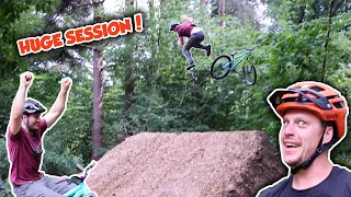 New Tricks and Best Runs on the Fresh Woodchip Jump!  With Daryl Brown