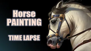 How to Paint a Horse | Digital Time-Lapse