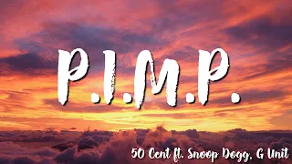 50 Cent  ft  Snoop Dogg, G Unit -  P.I.M.P ( Snoop Dogg Remix) ( Lyrics)