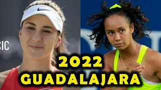 Belinda Bencic vs Leylah Fernandez | 2022 Guadalajara Highlights