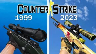 The Evolution Of Counter Strike Games From 1999 to 2023