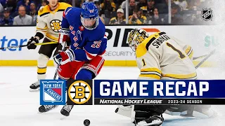 Rangers @ Bruins 12/16 | NHL Highlights 2023