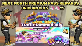 JULY MONTH PREMIUM PASS REWARDS REVEALED - HILL CLIMB RACING 2 #hillclimbracing2 #hcr2