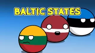 Poland anger issues | Baltic states - Countryballs