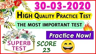 IELTS LISTENING PRACTICE TEST 2020 WITH ANSWERS | 30-03-2020