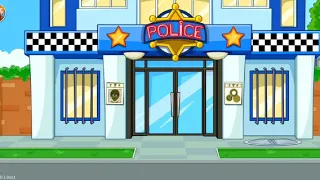 How to play,,, my town "police" game || Game zone ||