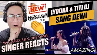 Lyodra - Titi DJ - Andi Rianto "Sang Dewi" | Indonesian Music Awards 2022 | SINGER REACTION