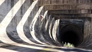 RIDING DOWN WORLDS BIGGEST PIPE