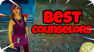 Top 5 Best Counselors in Friday The 13th: The Game