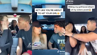 Pretending To Hit My Girlfriend Tiktok Compilation