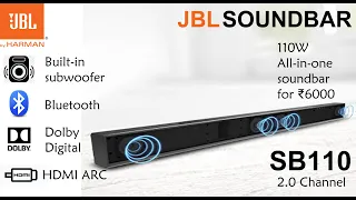 JBL CINEMA SB110 Unboxing