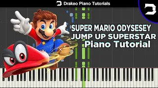 Super Mario Odysesey  - Jump Up Superstar (Piano Tutorial)