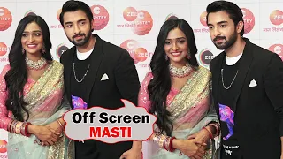 Bhagya Lakshmi | Rohit Suchanti And Aishwarya Khare At Zee Rishtey Awards 2021