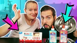 LIEBLINGSSNACK oder SLIME CHALLENGE Kathi & Kaan müssen sich entscheiden! Wer macht coolen Schleim?