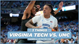 3 Things | Bacot's Double-Double Leads UNC Past Virginia Tech