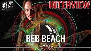 REB BEACH (Winger, Whitesnake) - interview @Linea Rock 2020 by Barbara Caserta