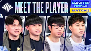 สัมภาษณ์ผู้เล่น ONE🆚MAD ก่อนแข่ง Quarter Finals | Meet the player | AIC 2021