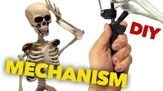 How to Make a SKELETON Puppet! MECHANISM PUPPET!!!