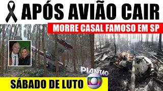 Após AVIÃO CAlR em São Paulo, M0RRE casal famoso e querido; caso lembra Marília Mendonça