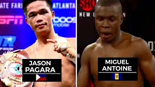 Jason Pagara vs Miguel "Hands of Stone" Antoine full highlights