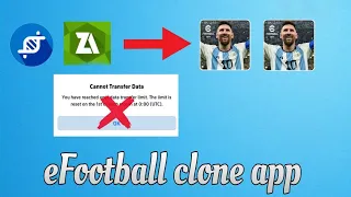 How To Use Multiple eFootball Accounts in the Same Phone | Unlimited Data Transfer |