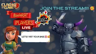 🔴NEW EVENT ALL DETAILS  & ON THE WAY TO 4-50 WAR WIN STREAK   |Clash of clans |BHARAT PLAYERS