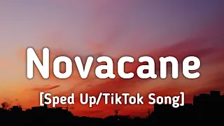 Frank Ocean - Novacane (Sped Up/Lyrics) "I can't feel a thing, I can't feel [TikTok Song]