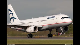 MSFS2020 ✈️🇬🇷 LGAV Athens Airport -  🇩🇪 EDDM Munich Airport  ✈️| Fenix A320 Aegean OPS A3806 GSX PRO