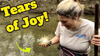 Epic Discovery found in Riverbed! She almost cried over this Antique Treasure!