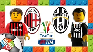 Finale Coppa Italia 2016 : Milan - Juventus 0-1 ( Lego Calcio TIM Cup 2015/16 - Highlights Goal )